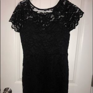 Black Lace Dress